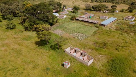 A wider aerial view of Chegutu school buildings and surrounding land